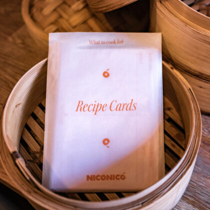 What to cook lah Recipe card set